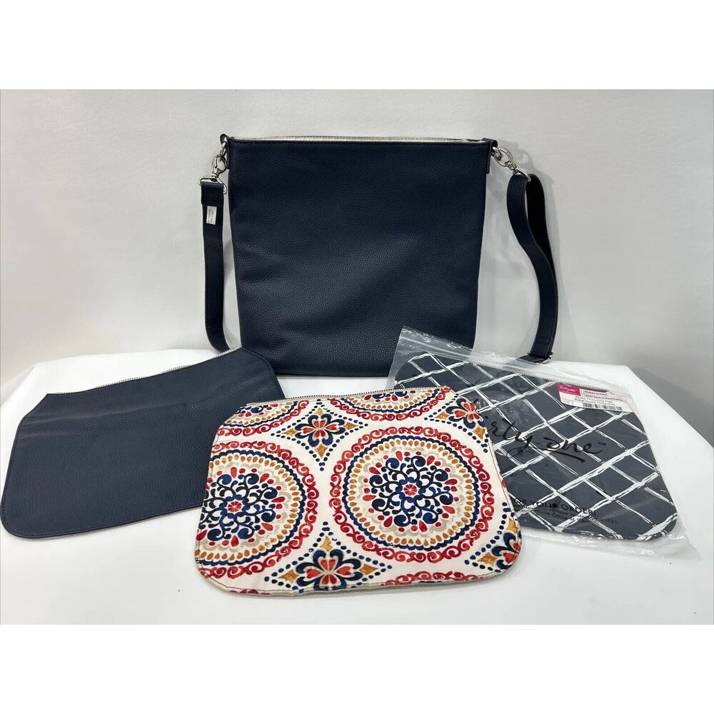 Thirty One Studio Modern Purse with Changeable Flap Shoulder Bag